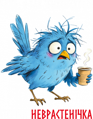 Чоловіча худі Пташка-неврастенічка 2