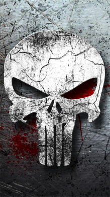 Флаг Марвеловский Каратель1 2