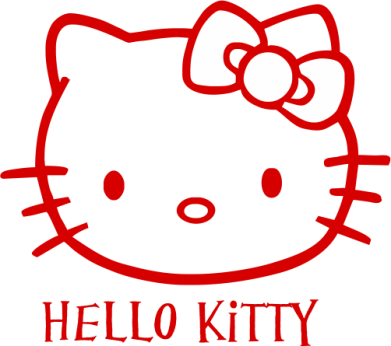 Шеврон щит Hello Kitty 2