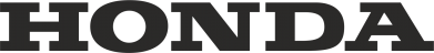 Наклейка Honda надпись 2