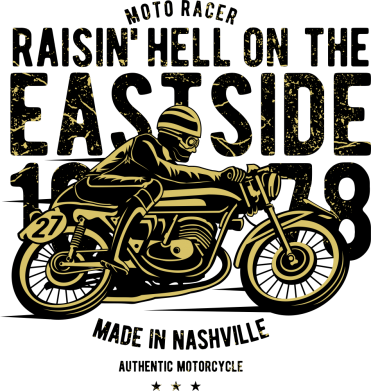 Кружка 320ml Raisin Hell Moto Racer 2