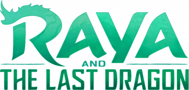 Дитяча футболка Raya and dragon cartoon logo 2