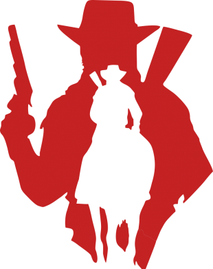 Принт Женская футболка RDR silhouette, Фото № 2 - FATLINE