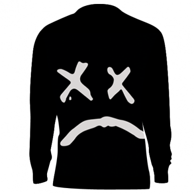 3D свитшот Lil Peep fuck the population 2