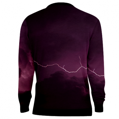 Принт 3D свитшот Thunderstorm, Фото № 2 - FATLINE