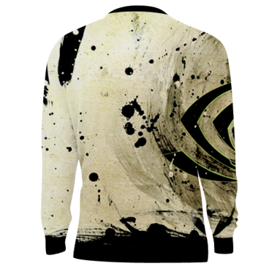 3D свитшот Tiger art 2