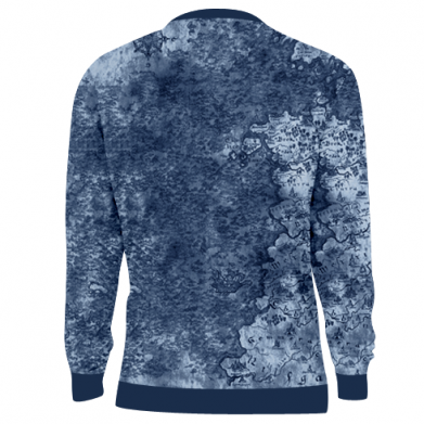 3D світшот Відьмак лого на мапі 2