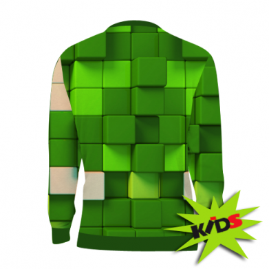Детский 3D свитшот Minecraft3 2