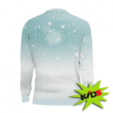 Детский 3D свитшот Крыса и снегопад 2