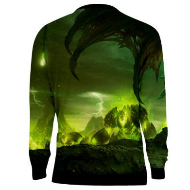 3D свитшот World of warcraft Legion 2