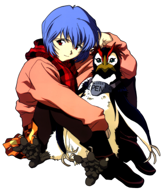 Кепка тай-дай Rei Ayanami and Pen Pen 2