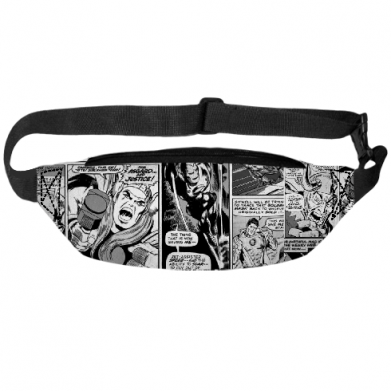 Принт 3D сумка-бананка Comics Marvel, Фото № 2 - FATLINE