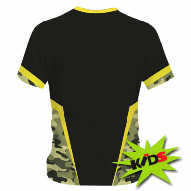 Детская 3D футболка John deere camouflage 2