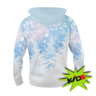 Принт Детская 3D худи Olaf in a New Year's hat, Фото № 2 - FATLINE