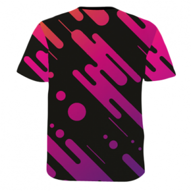 Мужская 3D футболка Tiktok art 2