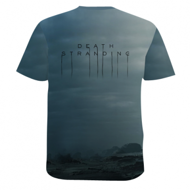 Мужская 3D футболка Death stranding Sam Porter Bridges 2