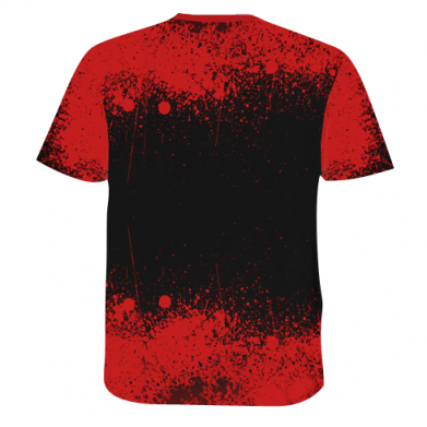 Мужская 3D футболка Dota and spray paint 2