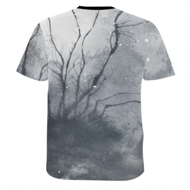 Мужская 3D футболка Venom in the image of the deadpool 2