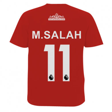Мужская 3D футболка Liverpool M.Salah football uniform 2