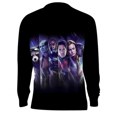 3D свитшот Stripes with avengers 2