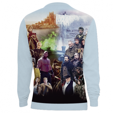 3D світшот All characters of the game of thrones art 2