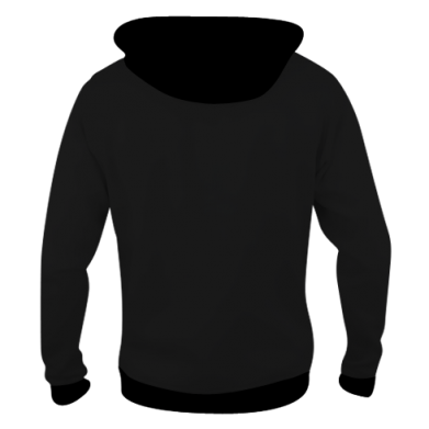 Мужская 3D худи Black costume 2