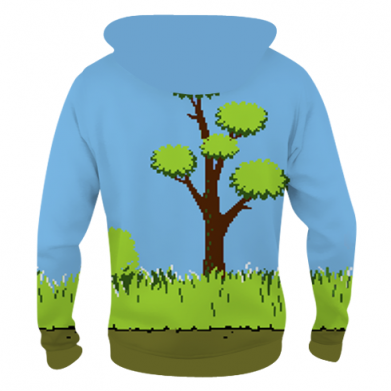 Чоловіча 3D худі Duck Hunt 2