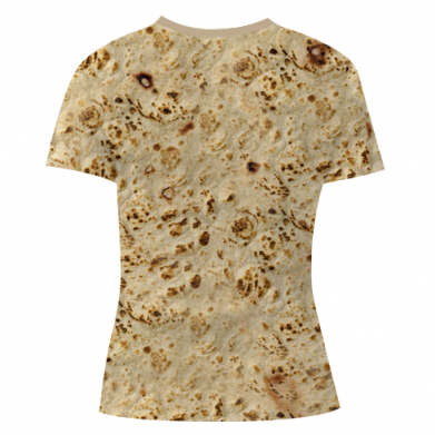 Жіноча 3D футболка Лаваш 2