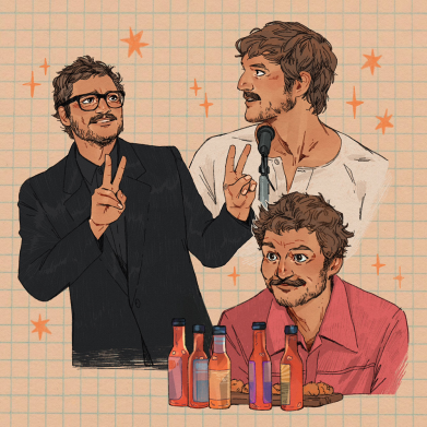 Чехол из раздела The Last of Us Pedro Pascal для Xiaomi Redmi 12 2