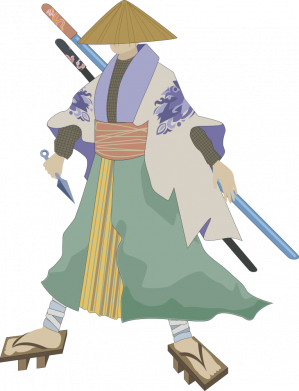 Чоловіча футболка Stedman Самурай 2