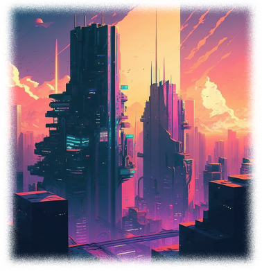 Принт Чоловіча футболка Stedman Cyber city, Фото № 2 - FATLINE