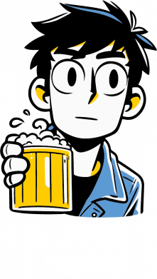 Худи оверсайз Я не грустный – я трезв. 2