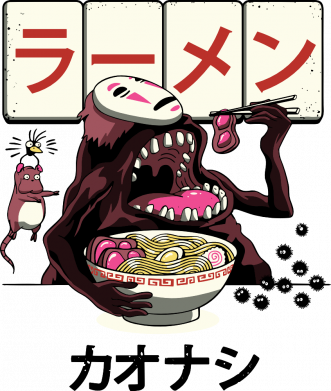 Блокнот А5 Ramen Kaonashi 2