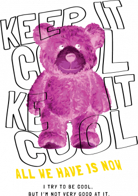 Маска для лица Розовый медведь 2