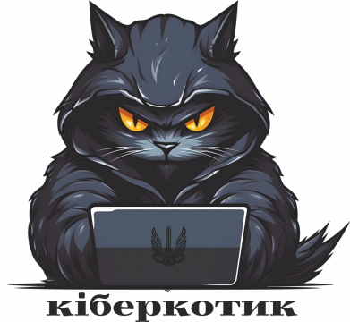 Шеврон прямоугольный киберкотик хакер 2