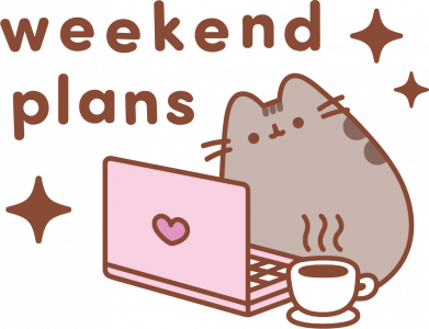 Pusheen Weekend Plans