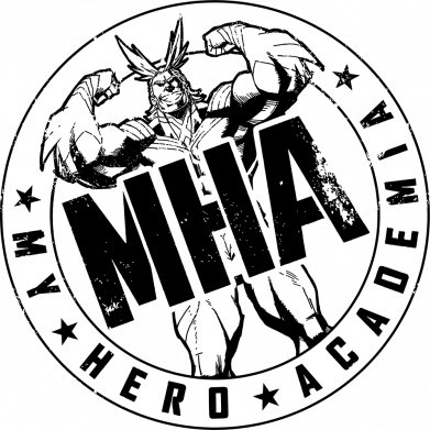 Шеврон щит Всемогущий All Might 2