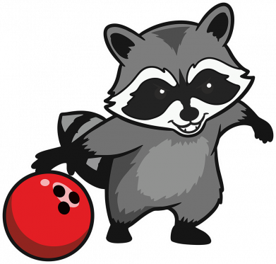 Худі унісекс Єнот Боулінг-бандит 2