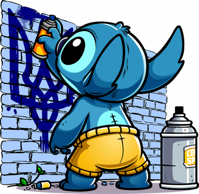 Пляшка металева Jumbo Стіч патріот України 2