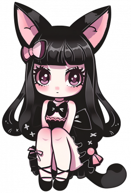 Чехол из раздела Авторские принты Kuromi chan неко тян для Samsung A50 2