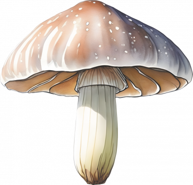 Кружка-хамелеон Грибочок малюнок 2