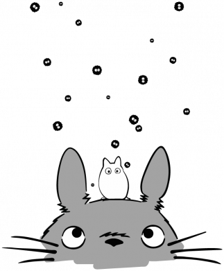 Кружка-хамелеон Тоторо И Сусуватари 2