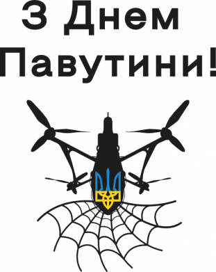 Женская футболка Дрон и паутина 2