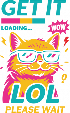 Бутылка металлическая Jumbo Кот в режиме вайбу 2