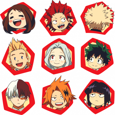 Моя геройська академія чібі