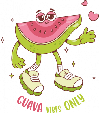 Шапка на флисе Романтичная гуава персонаж 2