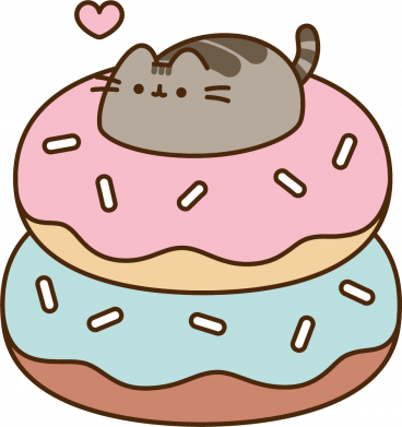 Кружка с блестками 320ml Pusheen and Donuts 2