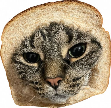 Принт Чехол для Samsung A24 4G Хлебный кот, Фото № 2 - FATLINE