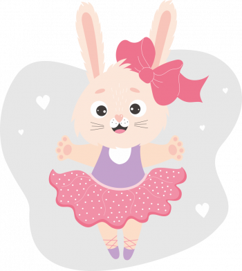 Штаны Зайка балерина 2