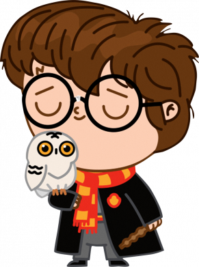 Кружка двоколірна 180ml Милий Гаррі з совою 2